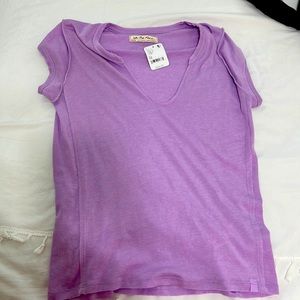 free people cute purple shirt!